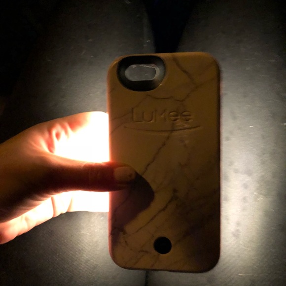 Marble white Lumee iPhone 6 case - Picture 4 of 5